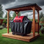 Barbacoa resistente lluvia